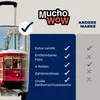 MuchoWow® Koffer Handgepäck Trolley Rollkoffer Kleine Produktbild-Vorschau 6
