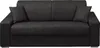 Expresso 3-Sitzer-Schlafsofa aus EMIR-Stoff - Anthrazit - Produktbild-Vorschau 1