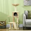 PawHut Kraboom voor katten, 116 cm, met kattenhol en Productafbeelding-voorbeeld 2