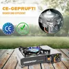 Greenpoint Gaskocher - Campingkocher Edelstahl Produktbild-Vorschau 7