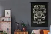MuchoWow® Wandteppich Wandbehang Mancave - Armee - Auto - Produktbild-Vorschau 6