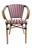 SIT Möbel Armlehnstuhl 2er-Set | Rattan-Optik beige-rot | Produktbild-Vorschau 3