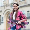 Malplay Mini Skateboard mit Leuchtende RGB LED-Räder,56cm Produktbild-Vorschau 13