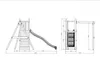 Fungoo Spielturm "Funny 3" natur mit Schaukel, Rutsche, Produktbild-Vorschau 13