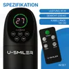 Ventilateur colonne U-SMILER silencieux 45 W avec Voir les images du produit 3