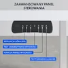 A diagram illustrating the functions of an advanced control panel for an adjustable desk. Podgląd zdjęcia produktu