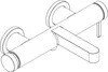 hansgrohe Wannenmischer Aufputz Finoris chrom, 1 Stk. Produktbild-Vorschau 4