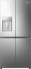 Hisense Freistehend Flügeltürkühlschrank, Inox, 483 l, Produktbild-Vorschau 1