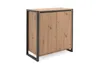 Finori Beistellschrank Denver 1 Artisan-Eiche und Anthrazit Produktbild-Vorschau 3