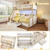Merax Etagenbett 90x200 + 140x200 cm, mit LED-Lichtleiste, Produktbild-Vorschau 9