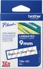 BROTHER Schriftband TZ-121 9mm 8m schwarz auf transparent Produktbild-Vorschau 16