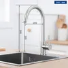 360° Schwenkbar Hochdruck Küchenarmatur Edelstahl Produktbild-Vorschau 7
