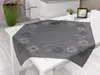 Tafelkleed "Kringel", grijs, 85x85 cm, modern en elegant, Productafbeelding-voorbeeld 1