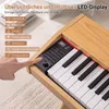 COSTWAY 88 Tasten Digitalpiano mit Ständer, E-Piano mit Produktbild-Vorschau 7