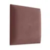 Pannello imbottito quadrato 40cm x 40cm Marrone rosa Anteprima dell’immagine prodotto 1