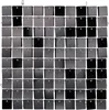 Panel cekinowy, kwadraty, czarny, 30x30 cm Podgląd zdjęcia produktu 1