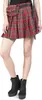 Banned Alternative Kurzer Rock Damen Check It Out Kilt rot Produktbild-Vorschau 4
