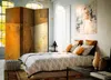 3-teiliger Doppelseitiger Vlies Paravent - Modern Artistry Produktbild-Vorschau 2