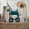 Carrello portatubo Relaxdays, fino a 90 m, 4 ruote Anteprima dell’immagine prodotto 2