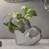 Mauro Ferretti Vase Herz 19x9x18 cm silber Produktbild-Vorschau 7