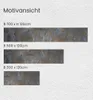 Zaunbanner Betonwand Grau Blau Sichtschutz Garten Zaun Produktbild-Vorschau 4