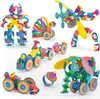 Jeu de construction magnétique Clixo - Modèles avec roues Voir les images du produit 2