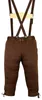 Damen Trachten Kniebundhose Jeans Hose kostüme mit Produktbild-Vorschau 3