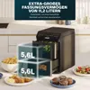Princess 182490 Double Stack Airfryer 2x5.6L Sort Produktbild-Vorschau 11