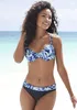 VIVANCE Bügel-Bikini-Top Jelly blau bedruckt Größe 40 Cup E Produktbild-Vorschau 3