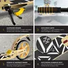 KESSER® Cityroller Scooter 205mm Räder PolyurethanBig Wheel Produktbild-Vorschau 3