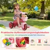 COSTWAY Dreirad Kinder, Kinderdreirad mit Klingel, Pedalen, Produktbild-Vorschau 4