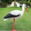 Zahradní čáp velký 80 cm – Realistická figurka, dekorace Náhled obrázku produktu 5