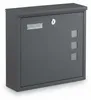 Relaxdays Briefkasten mit Sichtfenstern, HxBxT: 33 x 35 x Produktbild-Vorschau 11