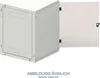 Triton RBA-09-AS6-CAX-A1 Armadio a parete da 19" 9U, Anteprima dell’immagine prodotto 2