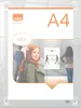 nobo 1915600 nobo Akrylový rám na plakáty Premium Plus, DIN Náhled obrázku produktu 4