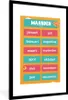 MuchoWow® MuchoWow® Gerahmtes Poster Kinderzimmer - Monate Produktbild-Vorschau 7