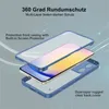 An exploded view of a phone case and phone, illustrating its protective layers. Produktbild-Vorschau