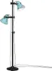 vidaXL Stehleuchte 25 W Blau 25x25x90/140 cm E27 Produktbild-Vorschau 1