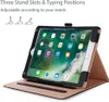 Leder Hülle mit Stifthalter für iPad 9.7 Zoll 2018/2017 Produktbild-Vorschau 3