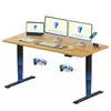 FLEXISPOT E5 Výškově nastavitelný stůl 160 x 80 cm, dvojitý Náhled obrázku produktu 1
