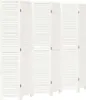 vidaXL, juego de 6 separadores de ambientes, color blanco, Vista previa de la imagen del producto 1