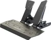 A pair of black racing pedals with a gray base plate, shown against a white background. Produktbild-Vorschau