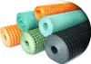 Several rolls of plastic mesh fencing in different colors. Náhled obrázku produktu
