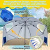 Parasol Peviasot 210 cm, indice UPF 50+, parasol de plage Voir les images du produit 5