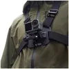 Tech-Protect Ga100 Supporto da petto Gopro/Dji Nero Anteprima dell’immagine prodotto 1