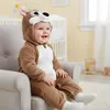 Piżama Onesie Kostium Przebranie Śpiochy Brązowy Miś Podgląd zdjęcia produktu 5