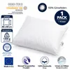 Federkissen 80x80 cm 1300 Gramm – Kopfkissen mit 100% Produktbild-Vorschau 6