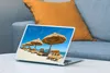 MuchoWow® Laptop Aufkleber Sticker Cover Strandkorb - Produktbild-Vorschau 4