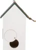 Clayre & Eef Vogelhaus 15x10x22 cm Weiß Holz Produktbild-Vorschau 4