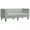 vidaXL 3-tlg. Chesterfield-Sofa-Set mit Nackenrollen Produktbild-Vorschau 5